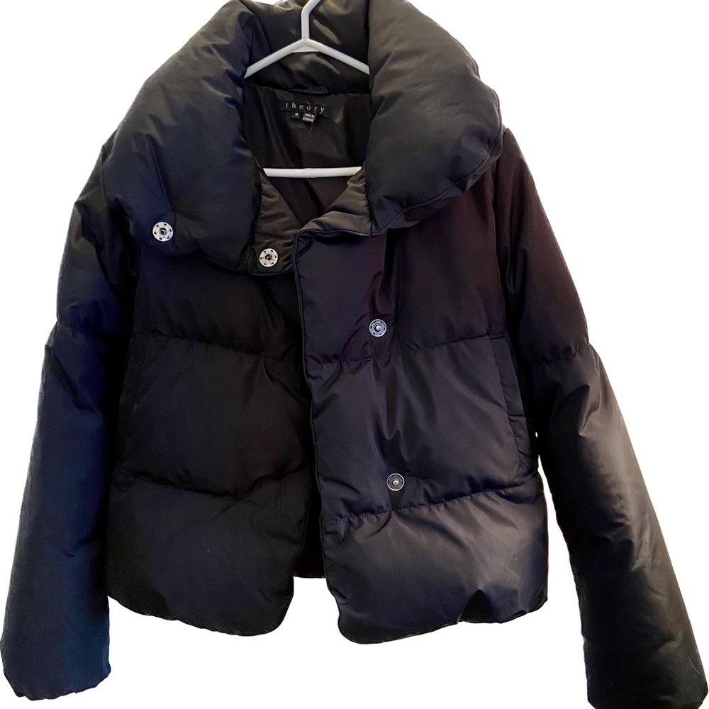 THEORY mini puffer